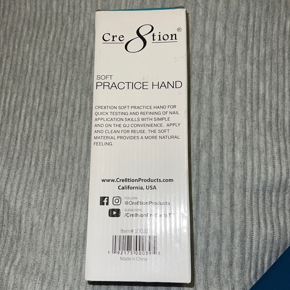 Brand New Soft Practice Hand for Acrylic Nails - Picture 2 of 5